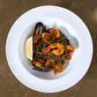Squid Ink Spaghetti with Seafood Pasta