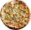 Shrimp & Roasted Garlic Pizza
